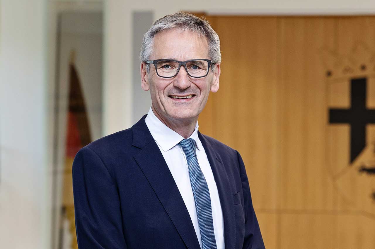 Landtagspräsident Hendrick Hering