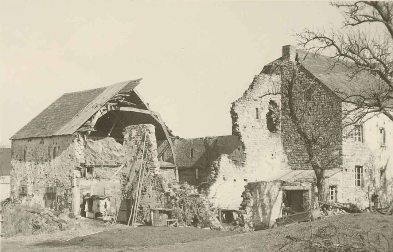 Kriegszerstörungen in der Roten Zone, LHAKo Bestand 710 Nr. 25 Ü